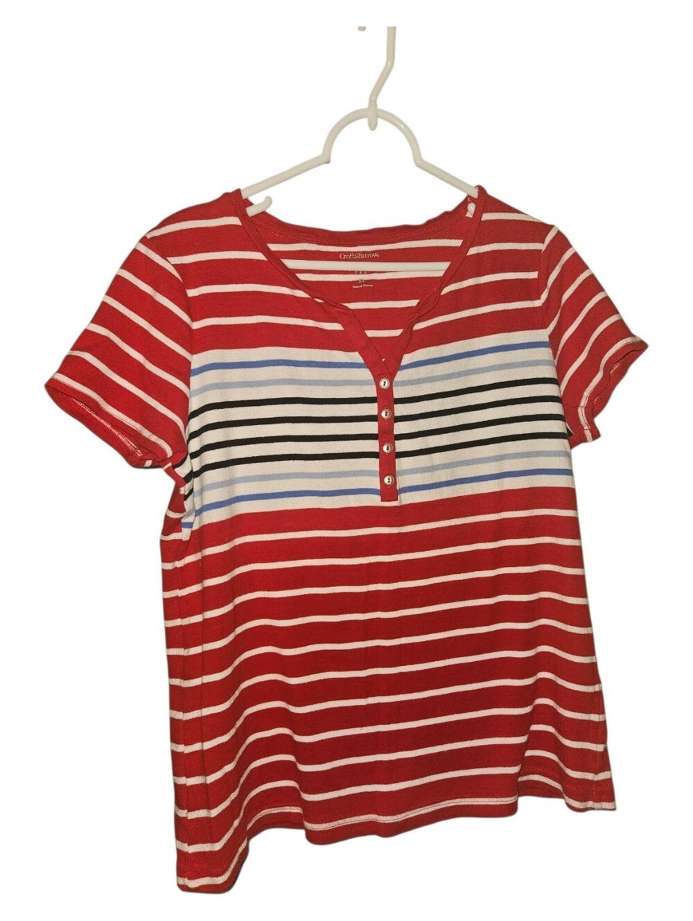 XL Croft & Barrow Striped Tee